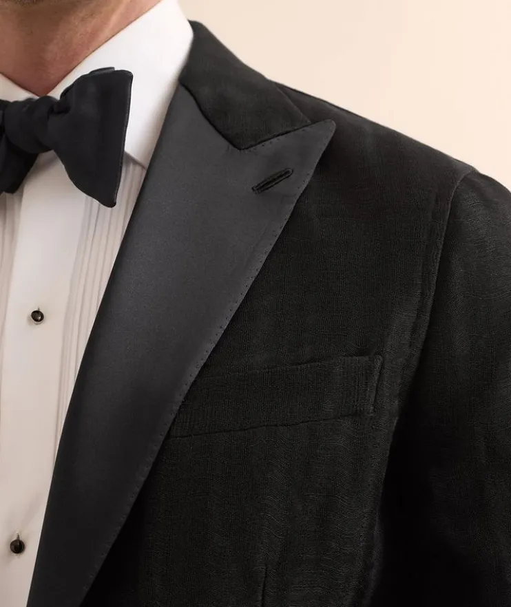 Wave Cotton-Blend Tuxedo Jacket