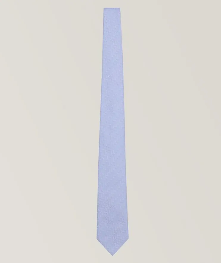 Weaved Design Jacquard Silk Tie