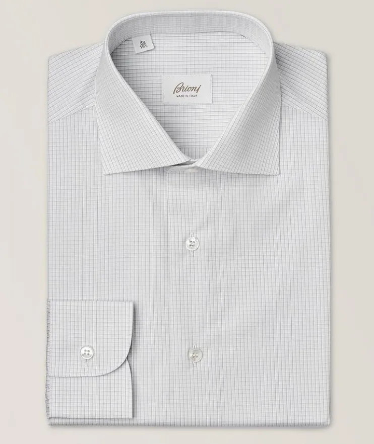 William Micro Checked Dress Shirt