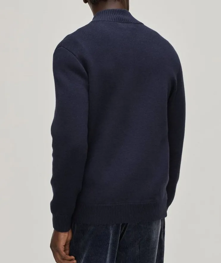 Wool, Cashmere & Silk Bomber