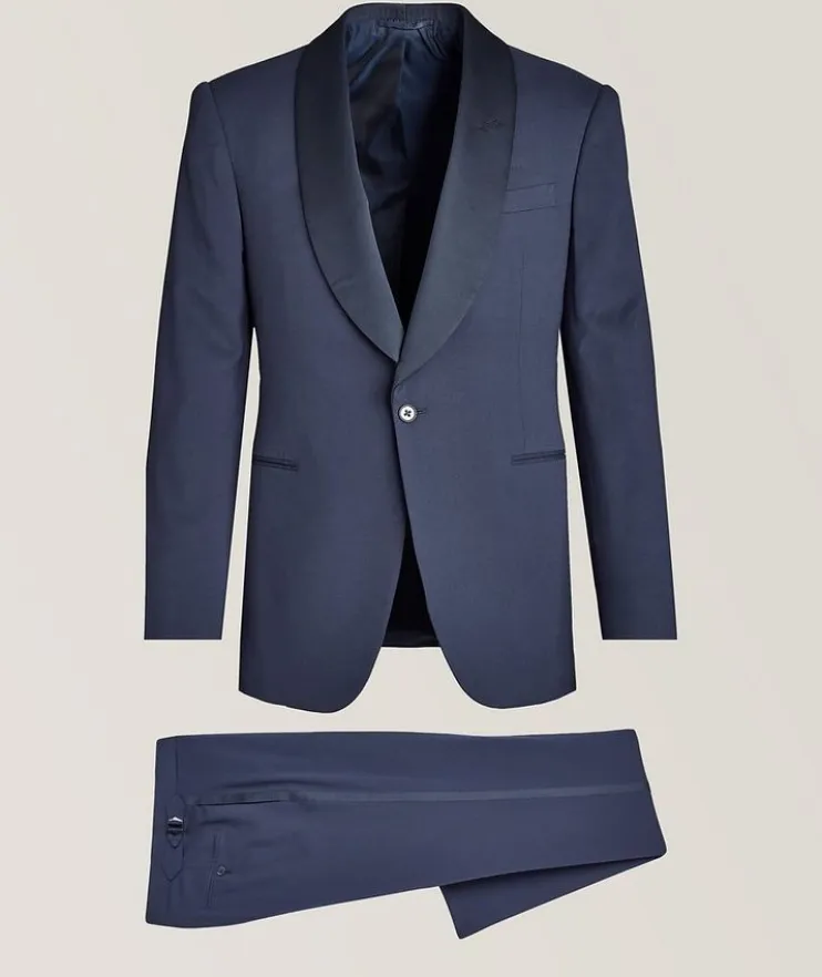 Wool Gabardine Suit