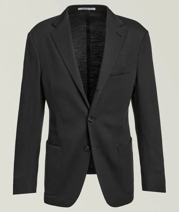 Wool Jersey Sport Jacket