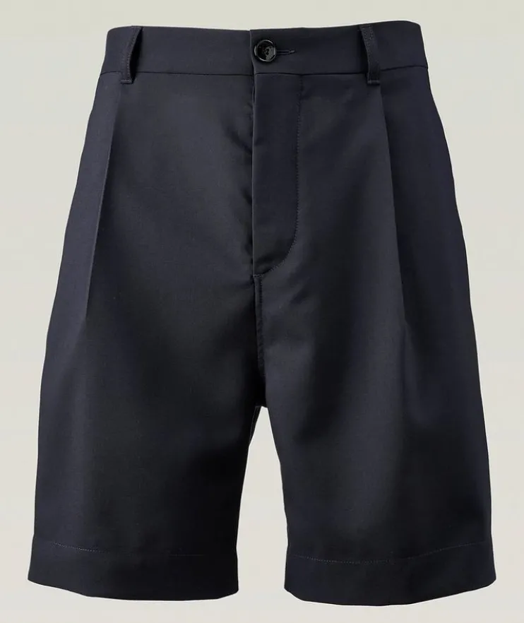 Wool Tailored Shorts