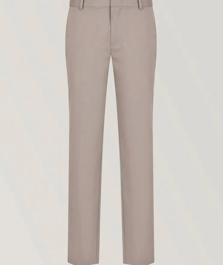 Wool Twill Dress Pants