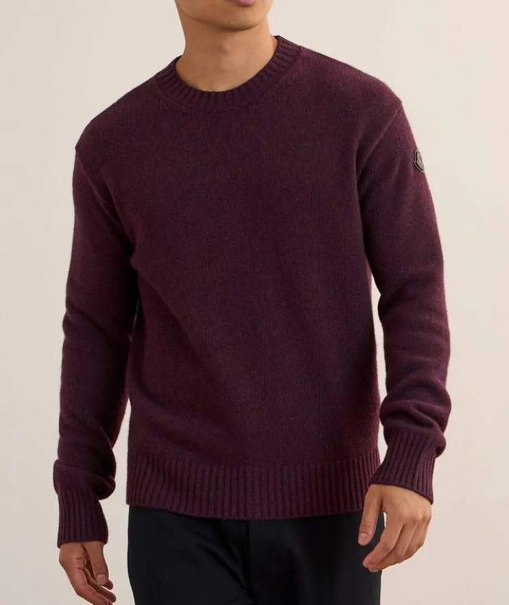 Wool-Cashmere Crewneck Sweater