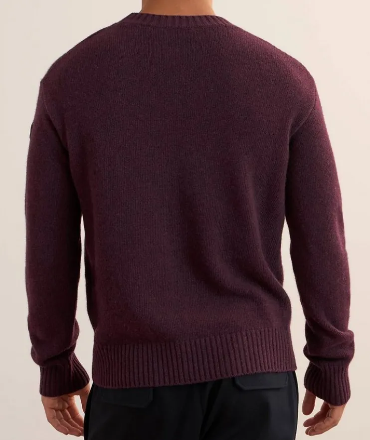 Wool-Cashmere Crewneck Sweater