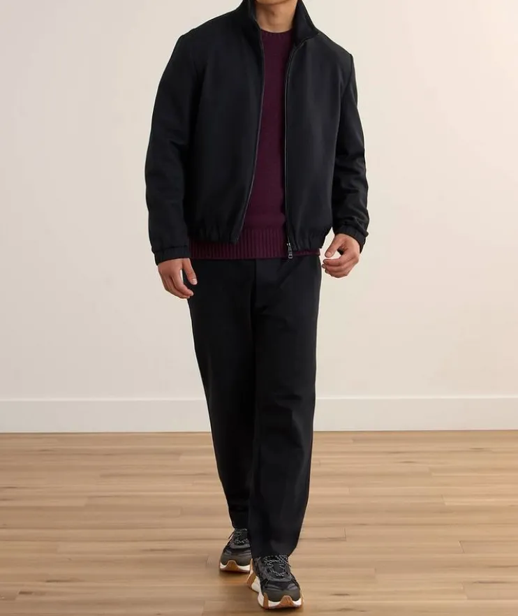 Wool-Cashmere Crewneck Sweater