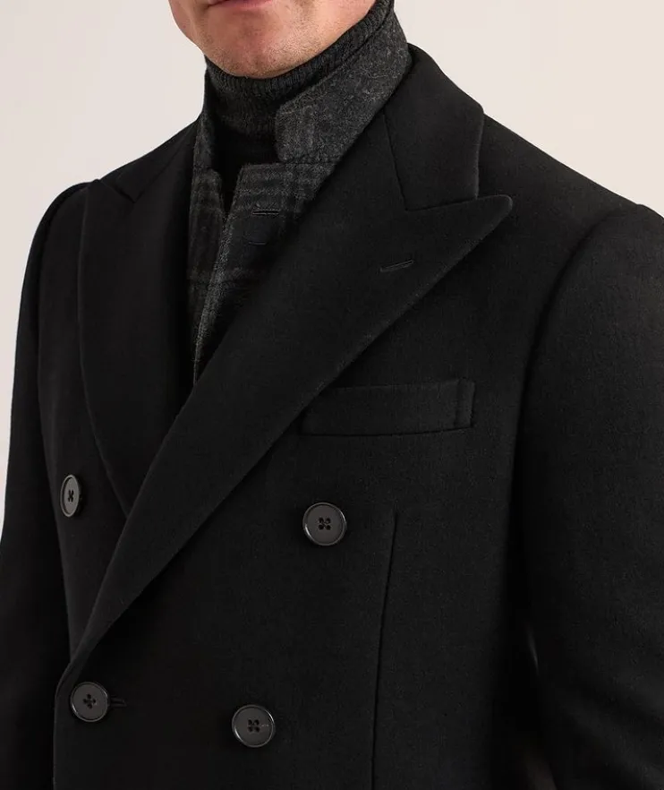 Wool-Cashmere Overcoat