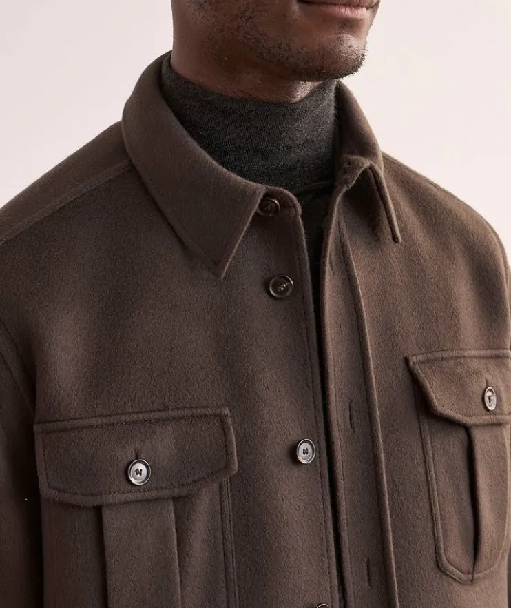 Wool-Cashmere Overshirt