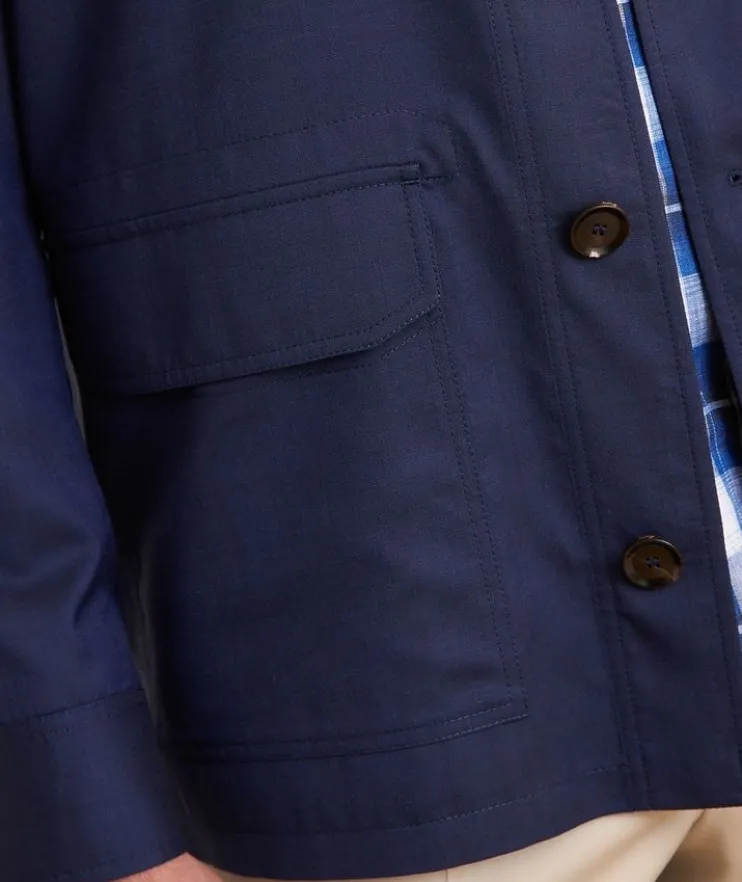 Wool-Silk Chore Jacket