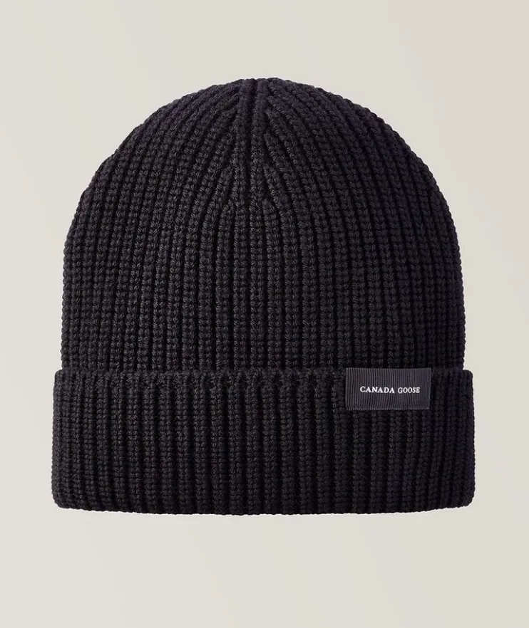 Wordmark Artic Disc Ribbed Toque