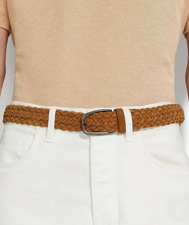 Woven Leather Belt