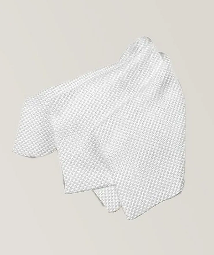 Woven Silk Pocket Square