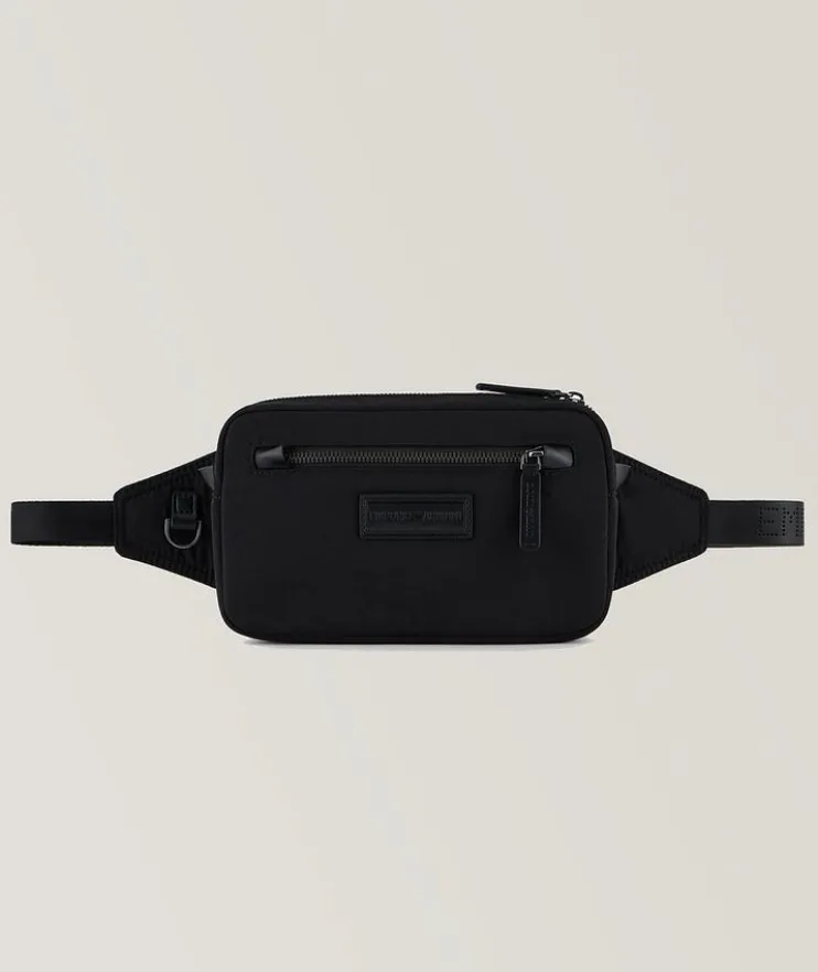 Wrinkled Nylon Belt Bag