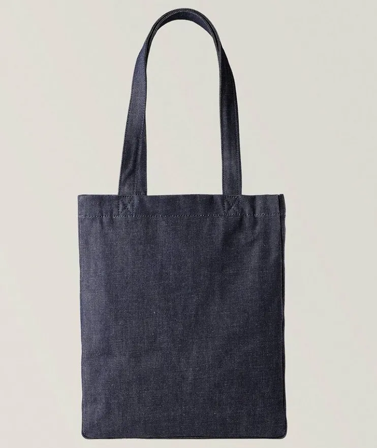 X Asics Denim Gradient Logo Tote