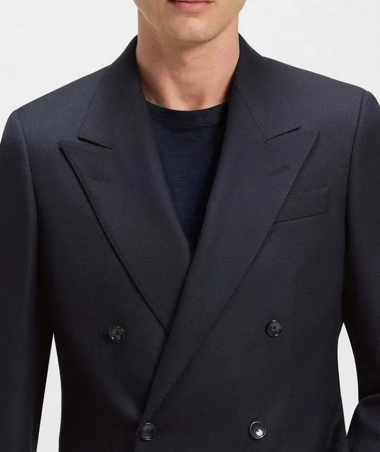 X Beckham Double-Breasted Sport Jacket
