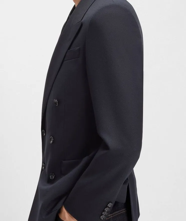 X Beckham Double-Breasted Sport Jacket