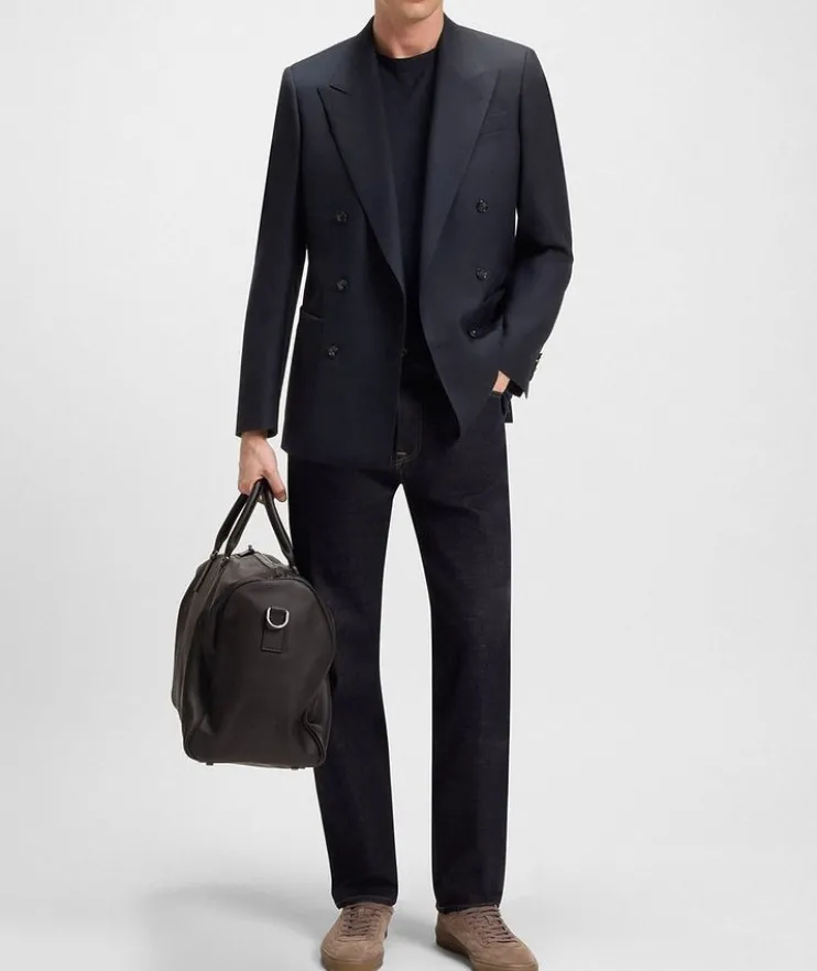 X Beckham Double-Breasted Sport Jacket