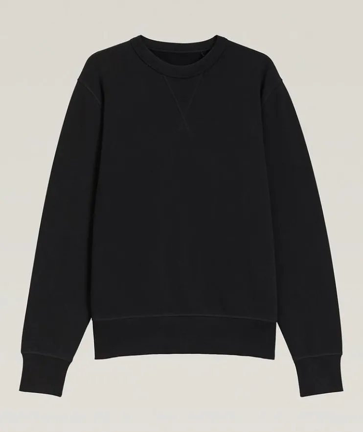 X Beckham French Terry Cotton Sweatshirt
