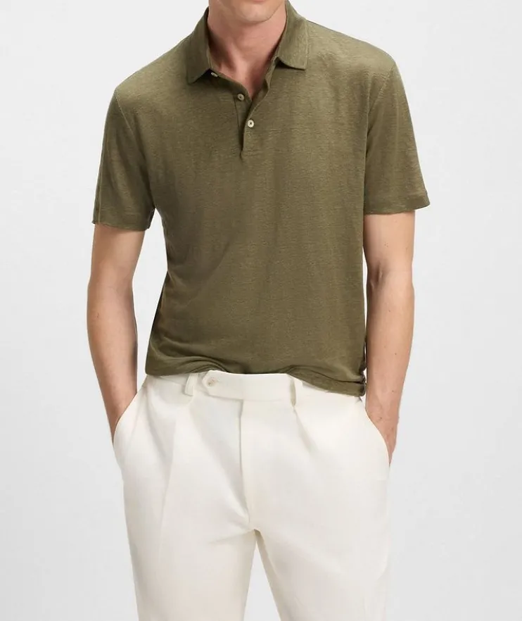 X Beckham Linen Polo