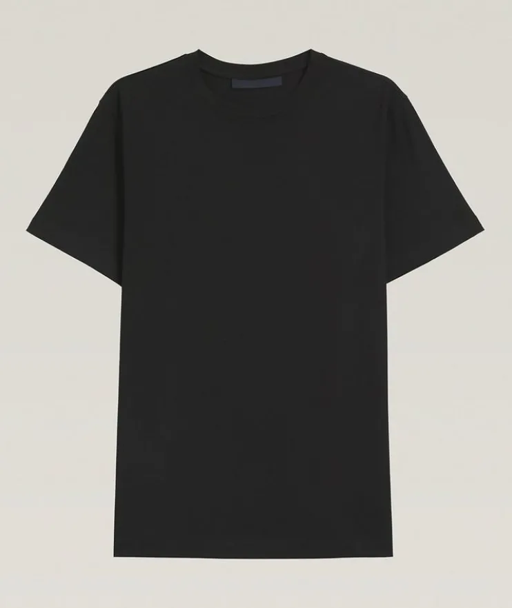 X Beckham Mercerized Cotton Crewneck T-Shirt