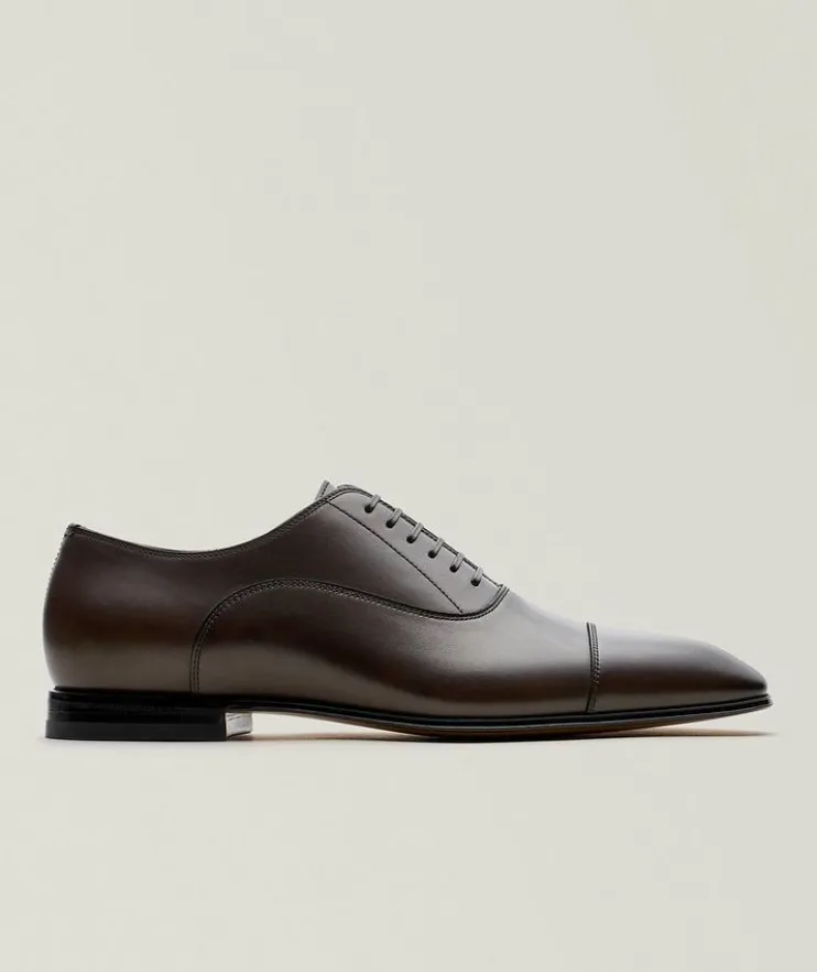 X Beckham Quillon Leather Oxfords