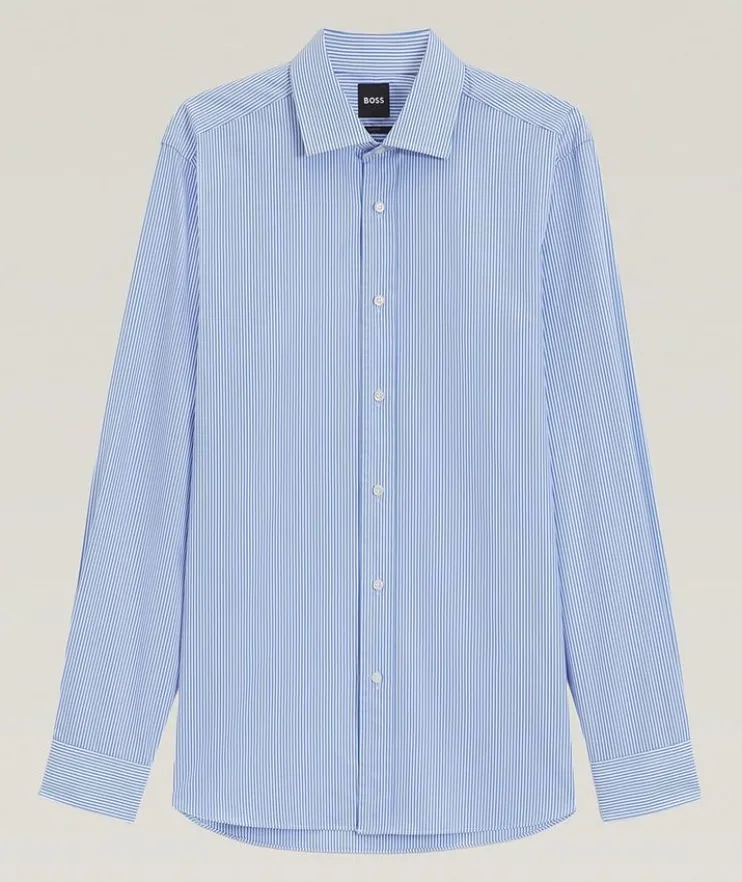 X Beckham Slim-Fit Cotton Poplin Shirt