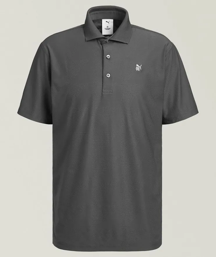 X PUMA MATTR Jacquard Golf Polo