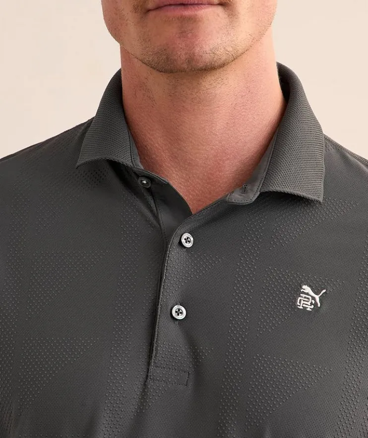 X PUMA MATTR Jacquard Golf Polo