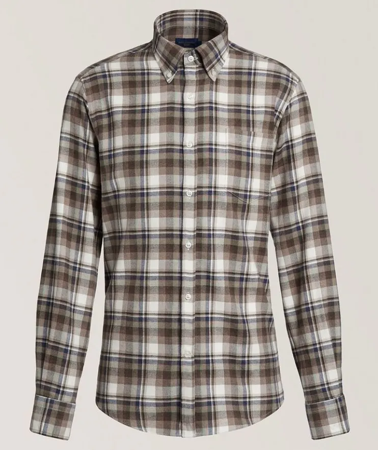 X-Soft Check Cotton Flannel Shirt