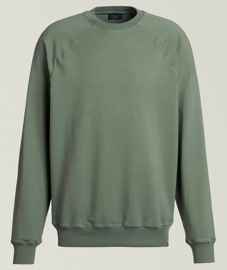 X-Soft Garment-Dyed Raglan Sweatshirt