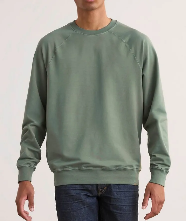 X-Soft Garment-Dyed Raglan Sweatshirt