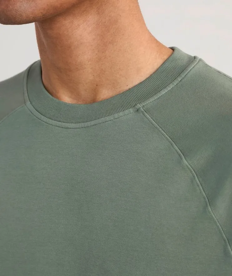 X-Soft Garment-Dyed Raglan Sweatshirt