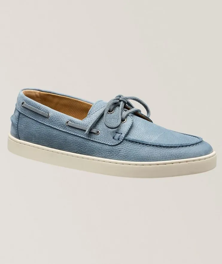 Yacht Nubuck Leather Loafers