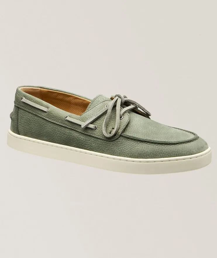Yacht Nubuck Leather Loafers