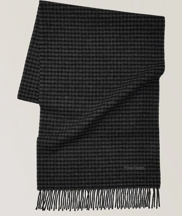 Yarn Dyed Small Check Day Scarf