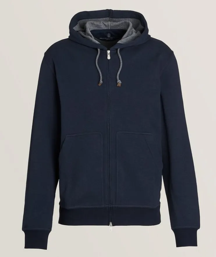 Zip-Up Hooded Sweater
