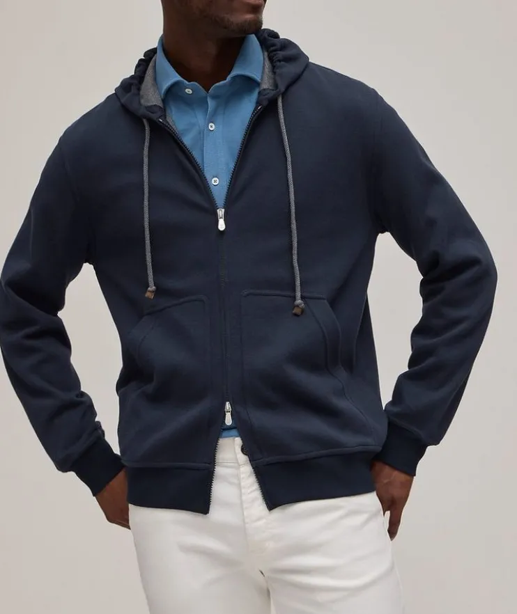 Zip-Up Hooded Sweater