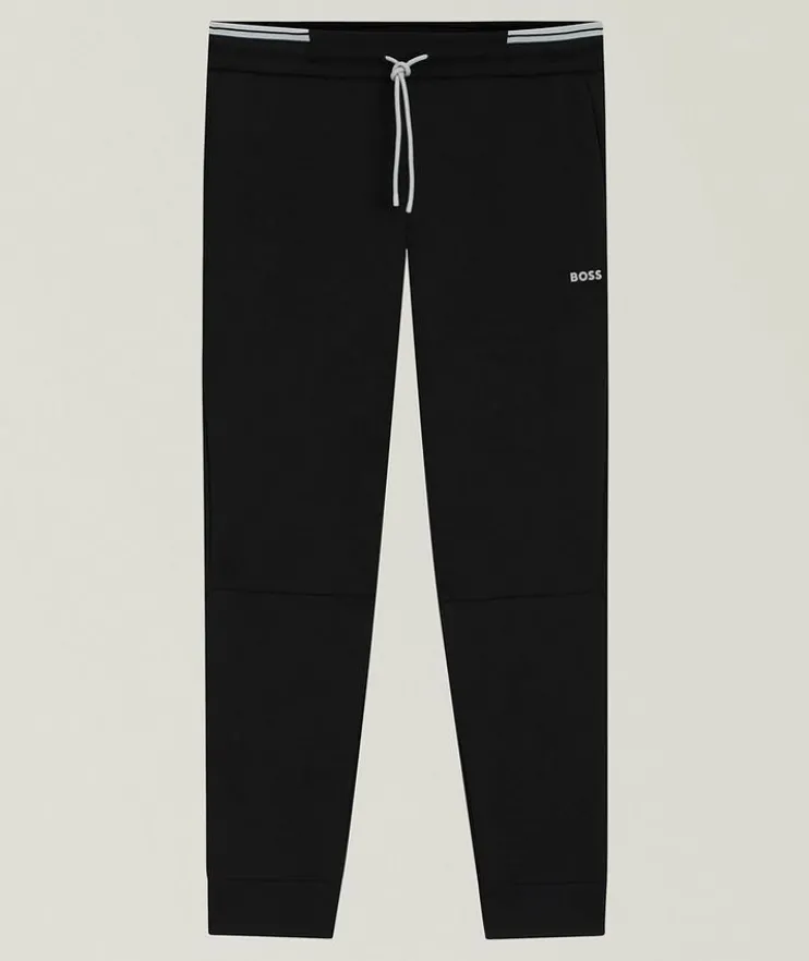 Zone Striped-Trim Track Pants