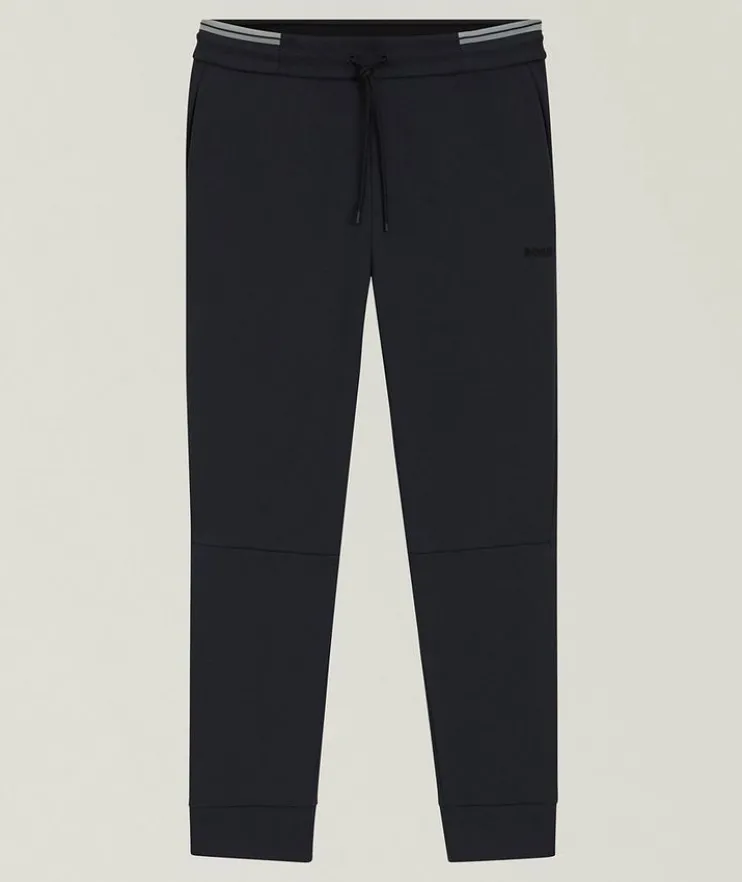 Zone Striped-Trim Track Pants